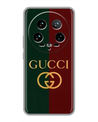 Чехол для Xiaomi 14 Ultra с картинкой «Gucci — темно-зеленый градиент» Чехол для Xiaomi 14 Ultra с картинкой «Gucci — темно-зеленый градиент»