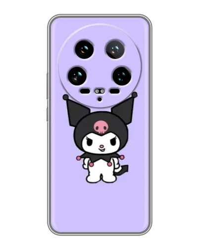 Чехол для Xiaomi 14 Ultra с картинкой «Kuromi — нежный фиолетовый» Чехол для Xiaomi 14 Ultra с картинкой «Kuromi — нежный фиолетовый»