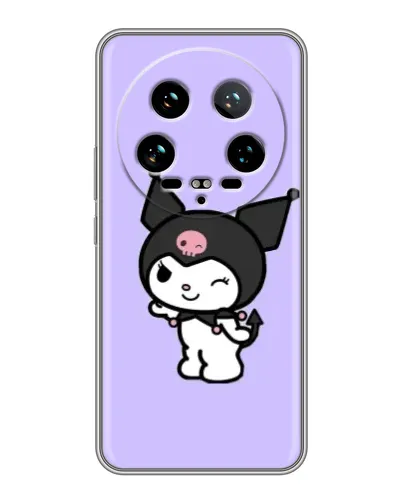 Чехол для Xiaomi 14 Ultra с картинкой «Классическая Kuromi» Чехол для Xiaomi 14 Ultra с картинкой «Классическая Kuromi»