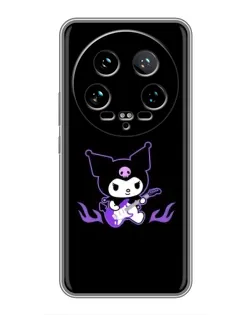 Чехол для Xiaomi 14 Ultra с картинкой «Электрическая Kuromi» Чехол для Xiaomi 14 Ultra с картинкой «Электрическая Kuromi»