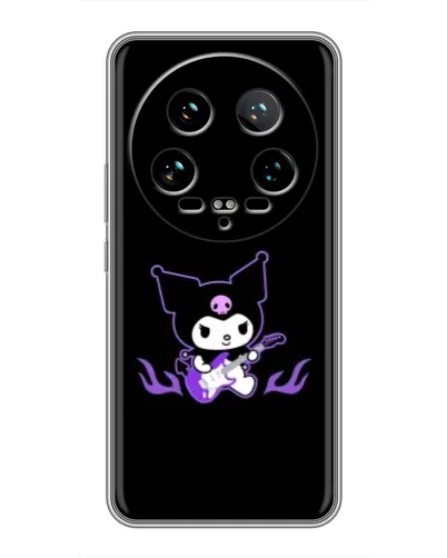 Чехол для Xiaomi 14 Ultra с картинкой «Электрическая Kuromi» Чехол для Xiaomi 14 Ultra с картинкой «Электрическая Kuromi»