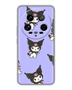 Чехол для Xiaomi 14 Ultra с картинкой «Паттерн с Kuromi» Чехол для Xiaomi 14 Ultra с картинкой «Паттерн с Kuromi»