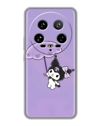 Чехол для Xiaomi 14 Ultra с картинкой «Kuromi с зонтиком» Чехол для Xiaomi 14 Ultra с картинкой «Kuromi с зонтиком»