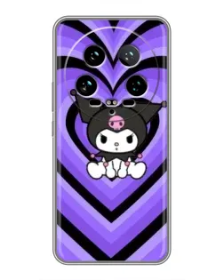 Чехол для Xiaomi 14 Ultra с картинкой «Kuromi и фиолетовые сердца» Чехол для Xiaomi 14 Ultra с картинкой «Kuromi и фиолетовые сердца»