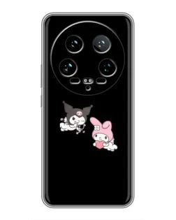 Чехол для Xiaomi 14 Ultra с картинкой «My Melody и Kuromi» Чехол для Xiaomi 14 Ultra с картинкой «My Melody и Kuromi»