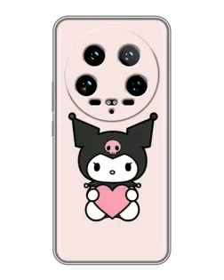 Чехол для Xiaomi 14 Ultra с картинкой «Kuromi и сердце» Чехол для Xiaomi 14 Ultra с картинкой «Kuromi и сердце»