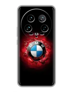 Чехол для Xiaomi 14 Ultra с картинкой «Логотип BMW — вспышка» Чехол для Xiaomi 14 Ultra с картинкой «Логотип BMW — вспышка»