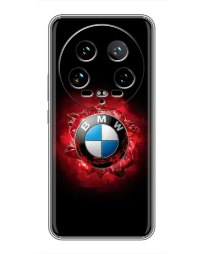 Чехол для Xiaomi 14 Ultra с картинкой «Логотип BMW — вспышка» Чехол для Xiaomi 14 Ultra с картинкой «Логотип BMW — вспышка»