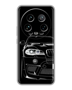 Чехол для Xiaomi 14 Ultra с картинкой «Темный силуэт BMW» Чехол для Xiaomi 14 Ultra с картинкой «Темный силуэт BMW»