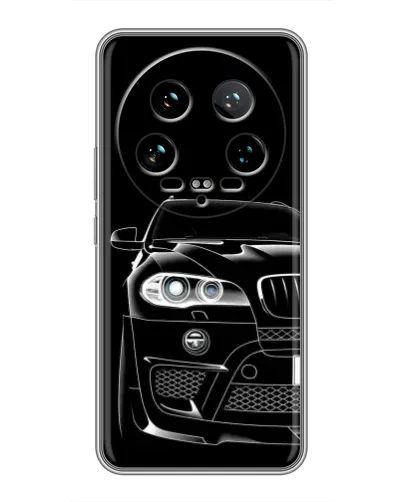 Чехол для Xiaomi 14 Ultra с картинкой «Темный силуэт BMW» Чехол для Xiaomi 14 Ultra с картинкой «Темный силуэт BMW»