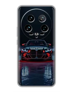 Чехол для Xiaomi 14 Ultra с картинкой «BMW на мокрой дороге» Чехол для Xiaomi 14 Ultra с картинкой «BMW на мокрой дороге»