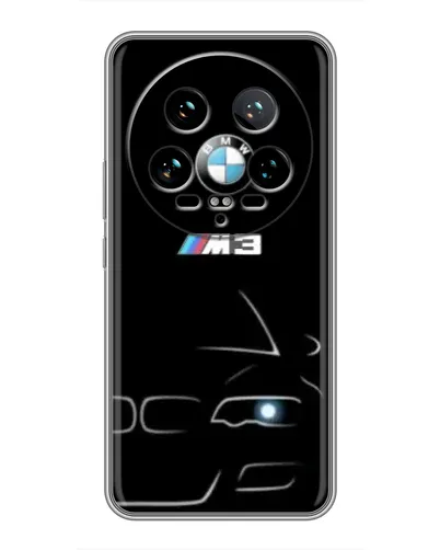 Чехол для Xiaomi 14 Ultra с картинкой «Минималистичный принт BMW M3» Чехол для Xiaomi 14 Ultra с картинкой «Минималистичный принт BMW M3»