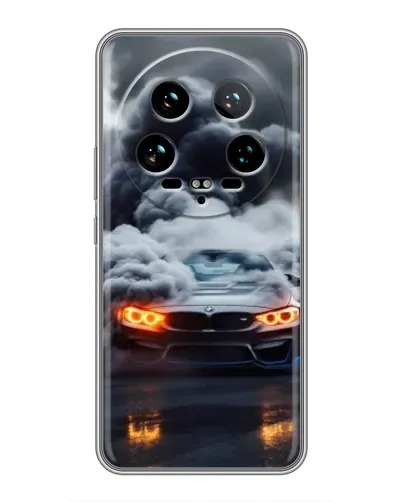 Чехол для Xiaomi 14 Ultra с картинкой «BMW в дыму» Чехол для Xiaomi 14 Ultra с картинкой «BMW в дыму»