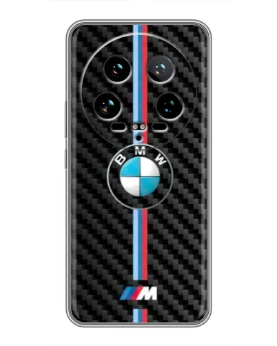 Чехол для Xiaomi 14 Ultra с картинкой «Эмблема BMW и карбон» Чехол для Xiaomi 14 Ultra с картинкой «Эмблема BMW и карбон»