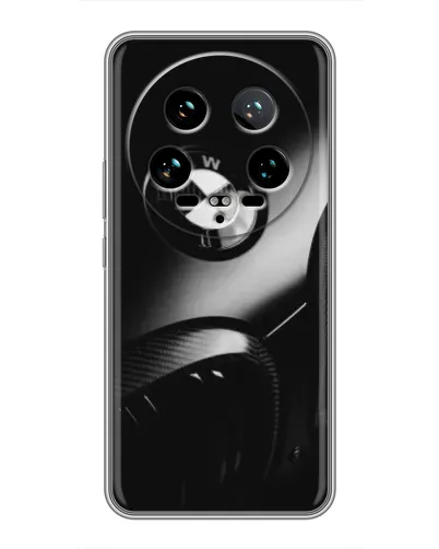 Чехол для Xiaomi 14 Ultra с картинкой «Эмблема BMW — макро» Чехол для Xiaomi 14 Ultra с картинкой «Эмблема BMW — макро»