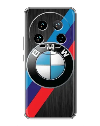 Чехол для Xiaomi 14 Ultra с картинкой «BMW M-stripes стиль» Чехол для Xiaomi 14 Ultra с картинкой «BMW M-stripes стиль»