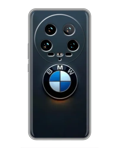 Чехол для Xiaomi 14 Ultra с картинкой «Логотип BMW — минимализм» Чехол для Xiaomi 14 Ultra с картинкой «Логотип BMW — минимализм»