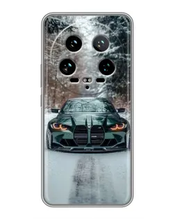 Чехол для Xiaomi 14 Ultra с картинкой «BMW в зимнем лесу» Чехол для Xiaomi 14 Ultra с картинкой «BMW в зимнем лесу»