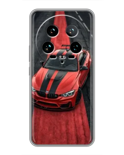 Чехол для Xiaomi 14 Ultra с картинкой «BMW на красной дорожке» Чехол для Xiaomi 14 Ultra с картинкой «BMW на красной дорожке»