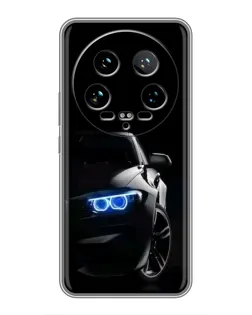Чехол для Xiaomi 14 Ultra с картинкой «BMW — ночной взгляд» Чехол для Xiaomi 14 Ultra с картинкой «BMW — ночной взгляд»