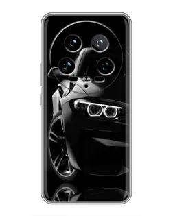 Чехол для Xiaomi 14 Ultra с картинкой «Черная BMW — профиль» Чехол для Xiaomi 14 Ultra с картинкой «Черная BMW — профиль»