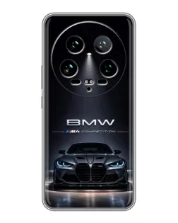 Чехол для Xiaomi 14 Ultra с картинкой «BMW сквозь ночной город» Чехол для Xiaomi 14 Ultra с картинкой «BMW сквозь ночной город»