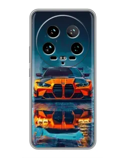 Чехол для Xiaomi 14 Ultra с картинкой «BMW — золотая эмблема» Чехол для Xiaomi 14 Ultra с картинкой «BMW — золотая эмблема»
