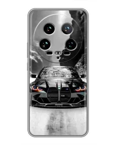 Чехол для Xiaomi 14 Ultra с картинкой «BMW — акварельный дрифт» Чехол для Xiaomi 14 Ultra с картинкой «BMW — акварельный дрифт»