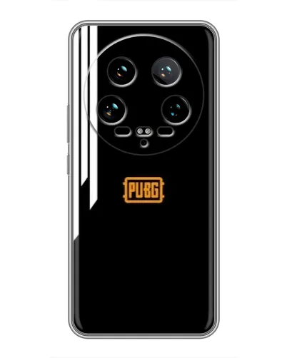 Чехол для Xiaomi 14 Ultra с картинкой «PUBG — вертикальные линии» Чехол для Xiaomi 14 Ultra с картинкой «PUBG — вертикальные линии»