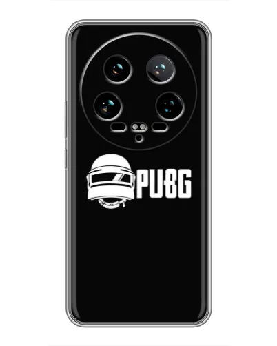 Чехол для Xiaomi 14 Ultra с картинкой «PUBG — классический лого» Чехол для Xiaomi 14 Ultra с картинкой «PUBG — классический лого»