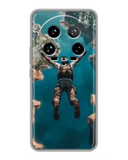 Чехол для Xiaomi 14 Ultra с картинкой «PUBG — свободное падение»