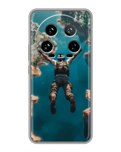 Чехол для Xiaomi 14 Ultra с картинкой «PUBG — свободное падение» Чехол для Xiaomi 14 Ultra с картинкой «PUBG — свободное падение»