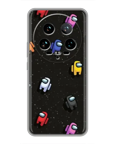 Чехол для Xiaomi 14 Ultra с картинкой «Космический паттерн Among Us» Чехол для Xiaomi 14 Ultra с картинкой «Космический паттерн Among Us»