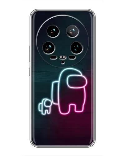 Чехол для Xiaomi 14 Ultra с картинкой «Among Us неон-арт» Чехол для Xiaomi 14 Ultra с картинкой «Among Us неон-арт»