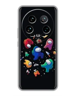 Чехол для Xiaomi 14 Ultra с картинкой «Among Us космос»