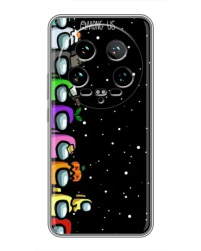 Чехол для Xiaomi 14 Ultra с картинкой «Команда Among Us» Чехол для Xiaomi 14 Ultra с картинкой «Команда Among Us»