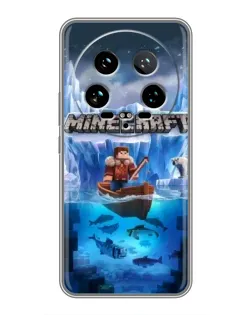 Чехол для Xiaomi 14 Ultra с картинкой «Minecraft ледяной мир» Чехол для Xiaomi 14 Ultra с картинкой «Minecraft ледяной мир»
