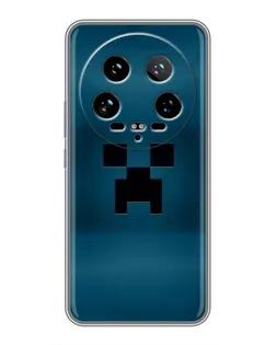 Чехол для Xiaomi 14 Ultra с картинкой «Крипер текстура» Чехол для Xiaomi 14 Ultra с картинкой «Крипер текстура»