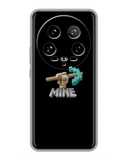 Чехол для Xiaomi 14 Ultra с картинкой «Алмазная кирка» Чехол для Xiaomi 14 Ultra с картинкой «Алмазная кирка»