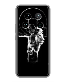 Чехол для Xiaomi 14 Ultra с картинкой «Сияющий крест Jesus» Чехол для Xiaomi 14 Ultra с картинкой «Сияющий крест Jesus»