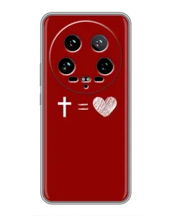 Чехол для Xiaomi 14 Ultra с картинкой «Уравнение любви» Чехол для Xiaomi 14 Ultra с картинкой «Уравнение любви»