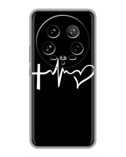 Чехол для Xiaomi 14 Ultra с картинкой «Пульс веры» Чехол для Xiaomi 14 Ultra с картинкой «Пульс веры»