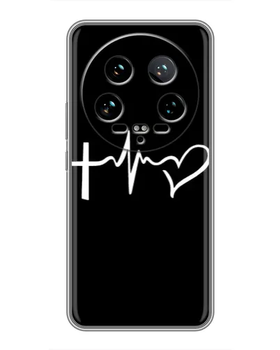 Чехол для Xiaomi 14 Ultra с картинкой «Пульс веры» Чехол для Xiaomi 14 Ultra с картинкой «Пульс веры»