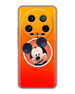 Чехол для Xiaomi 14 Ultra с картинкой «Mickey в круге» Чехол для Xiaomi 14 Ultra с картинкой «Mickey в круге»