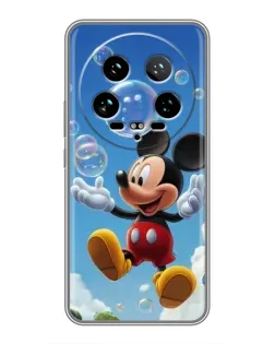 Чехол для Xiaomi 14 Ultra с картинкой «Mickey и мыльные пузыри» Чехол для Xiaomi 14 Ultra с картинкой «Mickey и мыльные пузыри»