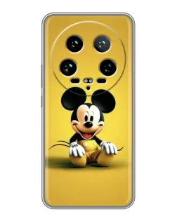 Чехол для Xiaomi 14 Ultra с картинкой «Микки на желтом» Чехол для Xiaomi 14 Ultra с картинкой «Микки на желтом»