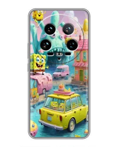 Чехол для Xiaomi 14 Ultra с картинкой «Монстр-трак приключения»