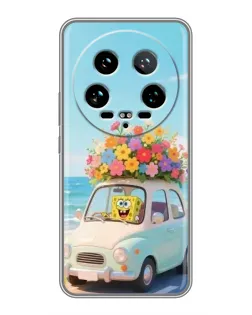 Чехол для Xiaomi 14 Ultra с картинкой «Автомобильное путешествие»