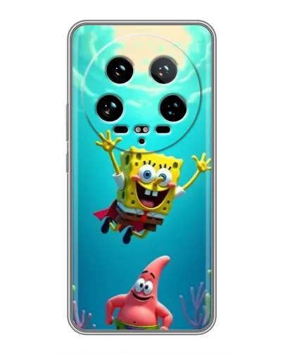Чехол для Xiaomi 14 Ultra с картинкой «Спанч Боб под водой» Чехол для Xiaomi 14 Ultra с картинкой «Спанч Боб под водой»