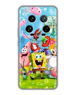 Чехол для Xiaomi 14 Ultra с картинкой «Губка Боб и друзья» Чехол для Xiaomi 14 Ultra с картинкой «Губка Боб и друзья»